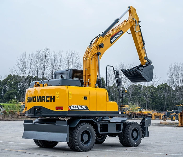 GEL160C Wheeled Hydraulic Excavator