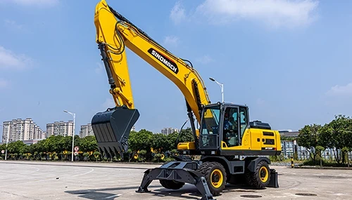 GHT215W Wheeled Hydraulic Excavator