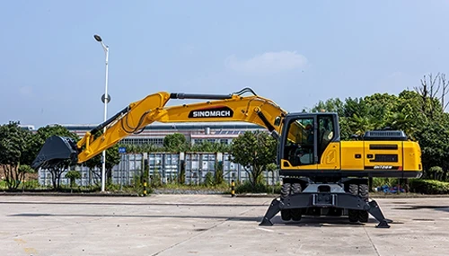 GHT215W Wheeled Hydraulic Excavator