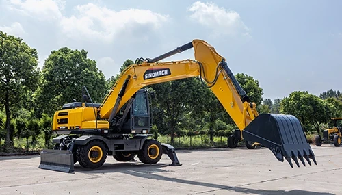 GHT215W Wheeled Hydraulic Excavator